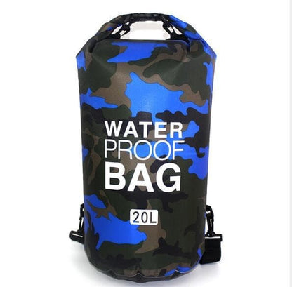 20L Outdoor Camouflage Portable Dry Bag Storage bag.