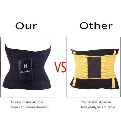 Fitness Belt Hot Body Shaper Waist Trainer Trimmer Corset Waist Belt.