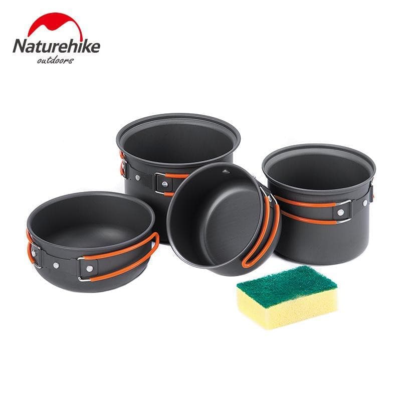 Outdoor cookware Tableware For Picnic-Bowl Pot Pan Set.