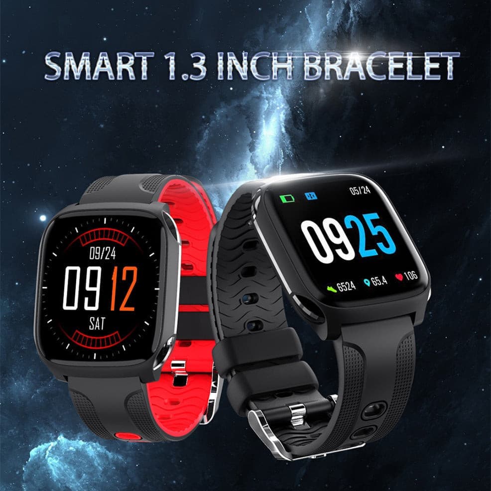 TF9 Smart Watch Color screen and heart rate monitor.