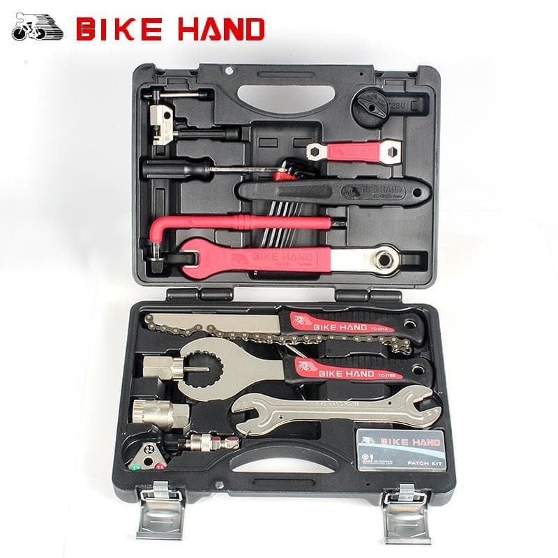 18 In 1 Multifunctional Bicycle Repair Tool Box Set.