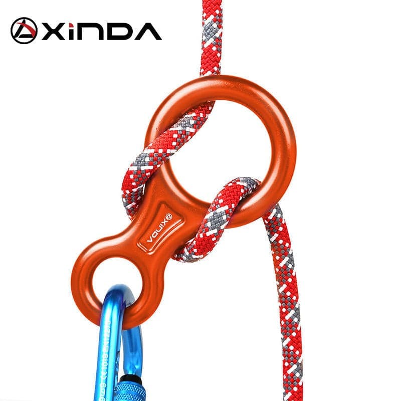 Rock Climbing 8-Shaped Eight Ring 45KN Descender.