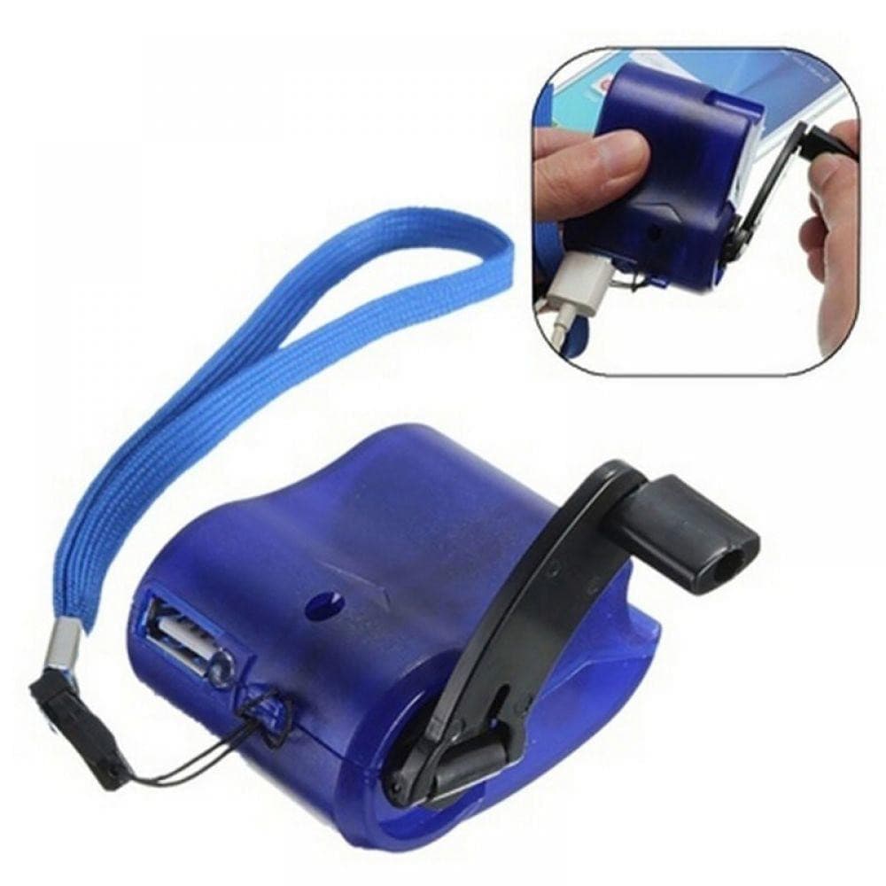USB Phone Emergency Charger For Camping Hiking Outdoors.