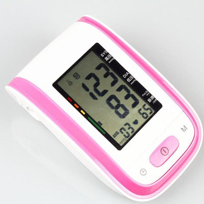 Blood Pressure Monitor Portable Fingertip Pulse Oximeter Pressure Gauge.