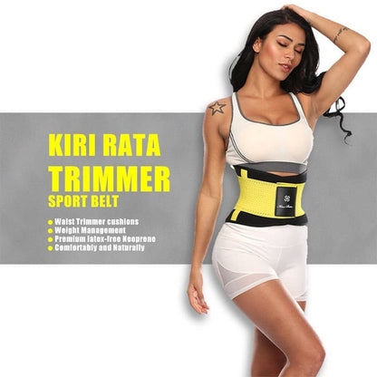 Fitness Belt Hot Body Shaper Waist Trainer Trimmer Corset Waist Belt.