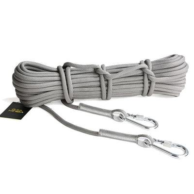10M Professional Rock Climbing Cord Outdoor Hiking Accessories Rope 9.5mm Diameter 2600lbs High Strength Cord Safety Rope.