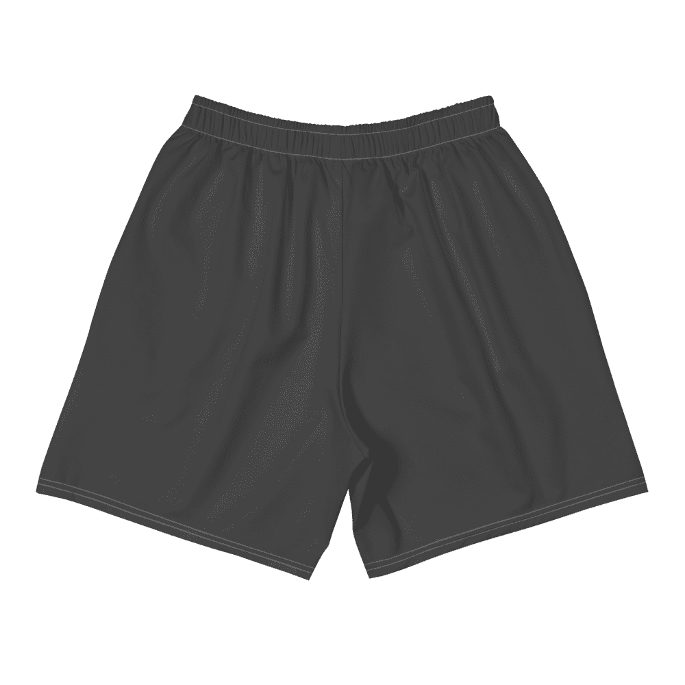 Eclipse Grey Men's Athletic Long Shorts.