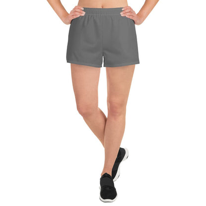 Dark gray Women's Athletic Short Shorts.