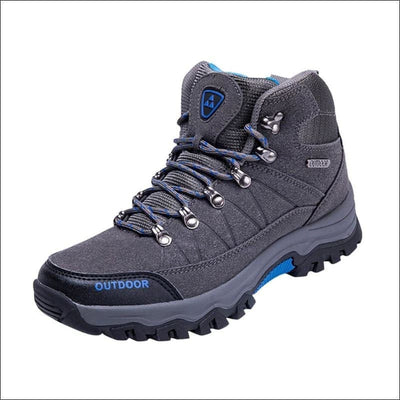 Men Outdoor Shoes Casual Lace-up Comfortable Running Mountaineering Shoes.