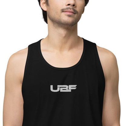 Embroidered Men’s premium UBF tank top.