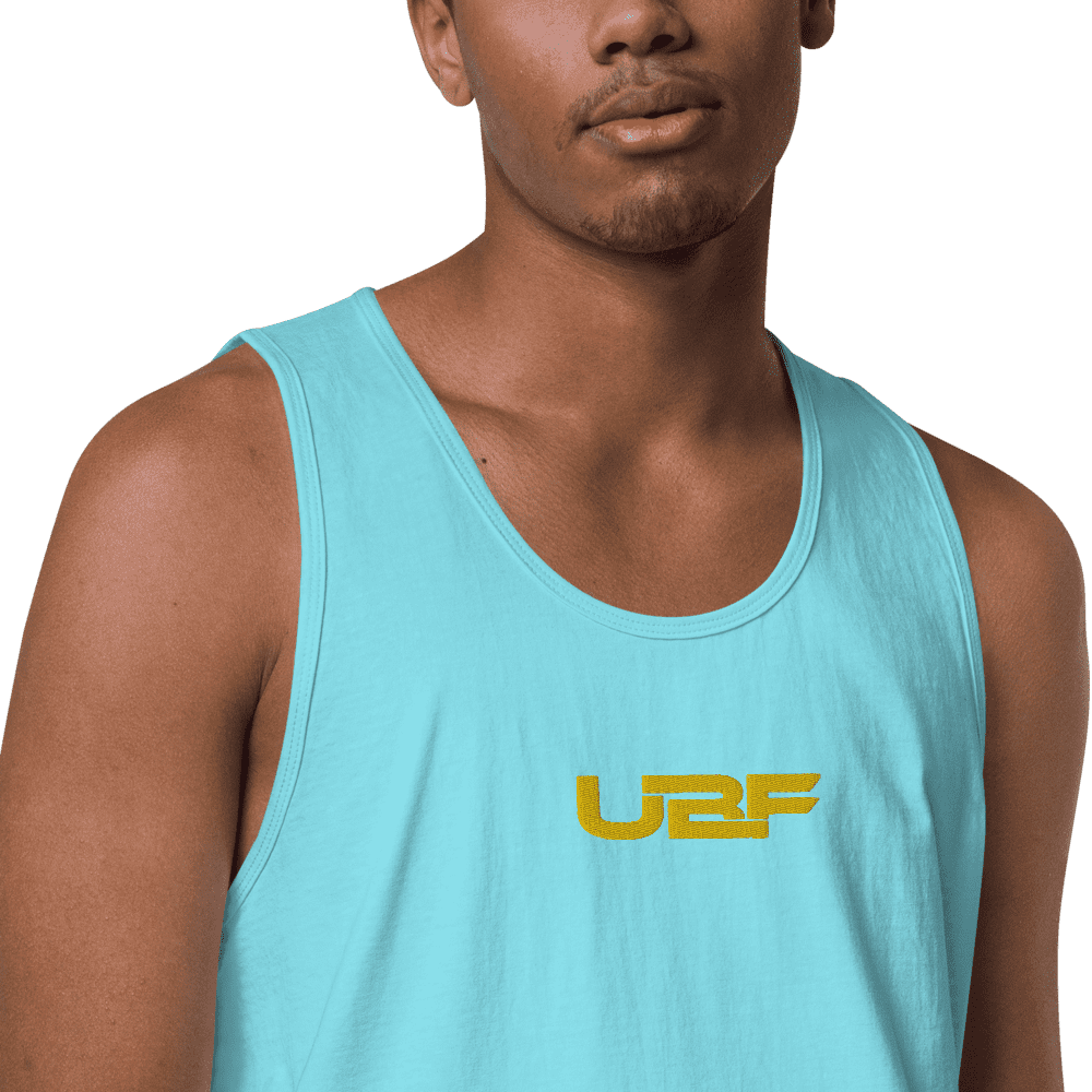 Embroidered Men’s premium UBF tank top