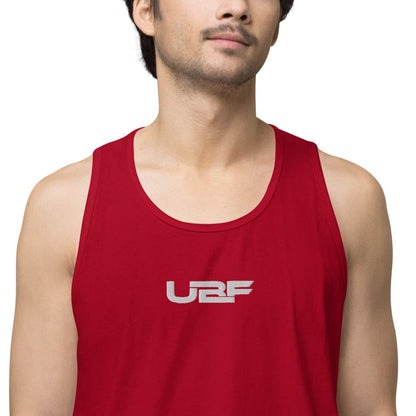 Embroidered Men’s premium UBF tank top.