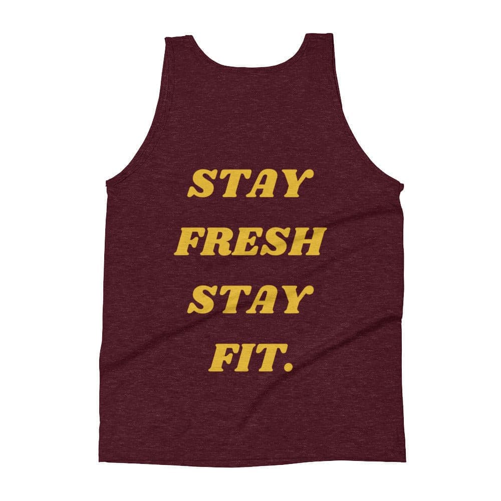 Male "SFSF QUOTE" Springtime Tank Top.