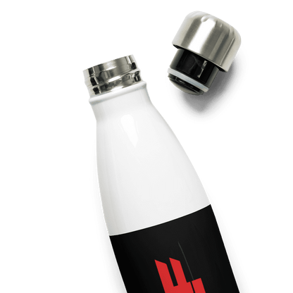 Red and blk  UBF Stainless Steel Water Bottle.