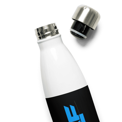 Blue UBF Stainless Steel Water Bottle.
