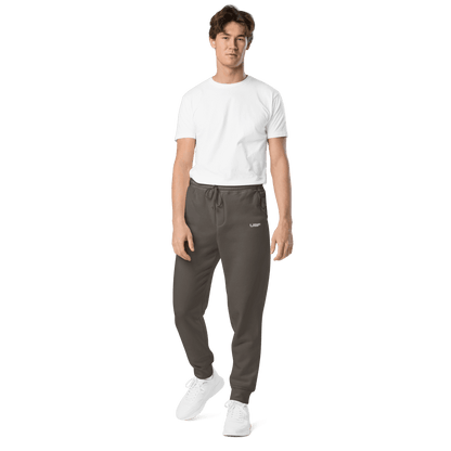 White UBF pigment dyed sweatpants.